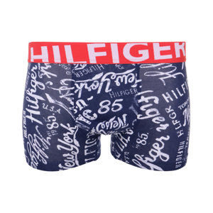 Tommy Hilfiger pánské modré boxerky Hilfiger - S (409PEAC)